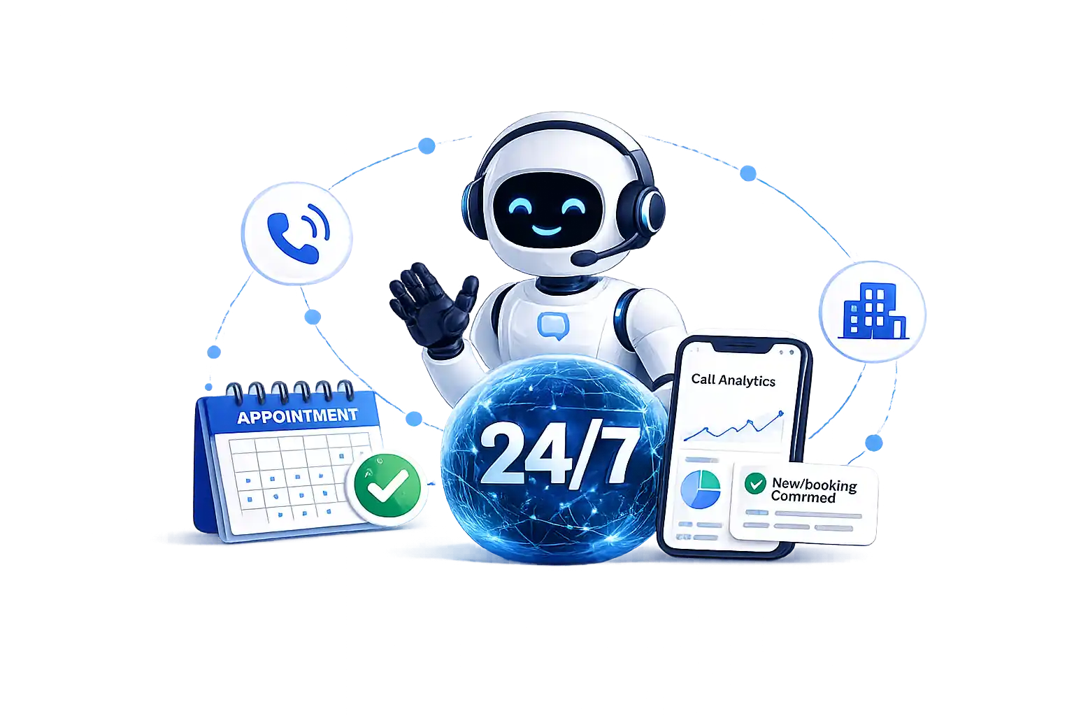 Let AI Handle Your Calls 24/7