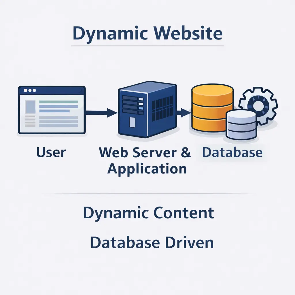 static vs dynamic sites