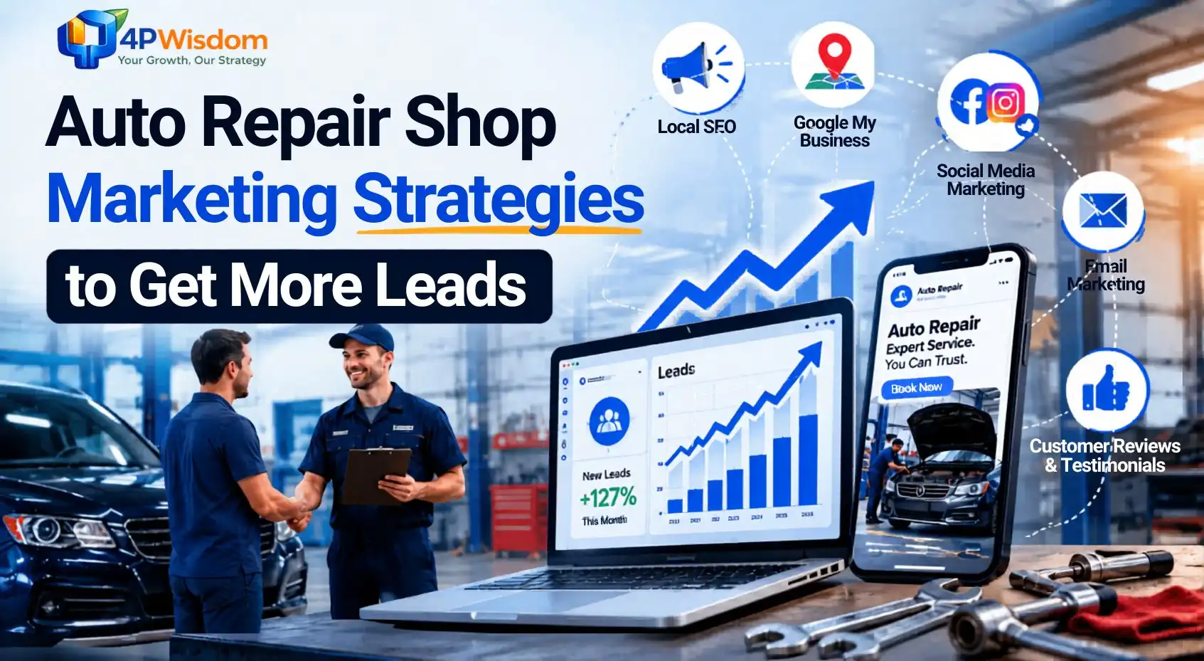 Auto Repair Shop Marketing Strategies to Get More Leads