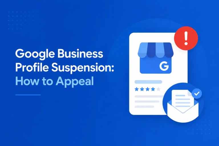 Google Business Profile Suspension: How to Appeal
