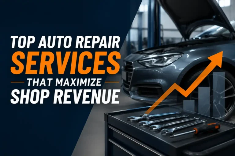Top Auto Repair Services That Maximize Shop Revenue