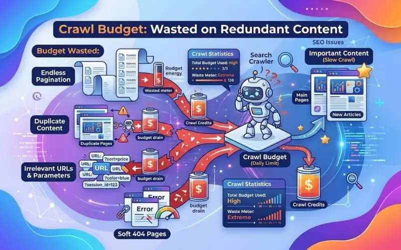 Crawl Budget Gets Wasted