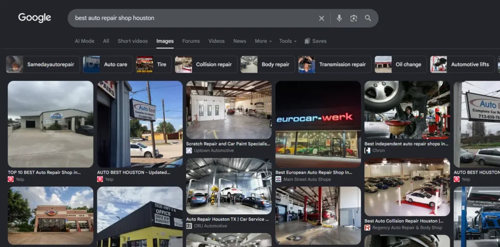 Google Image Search drives hundreds of millions of searches